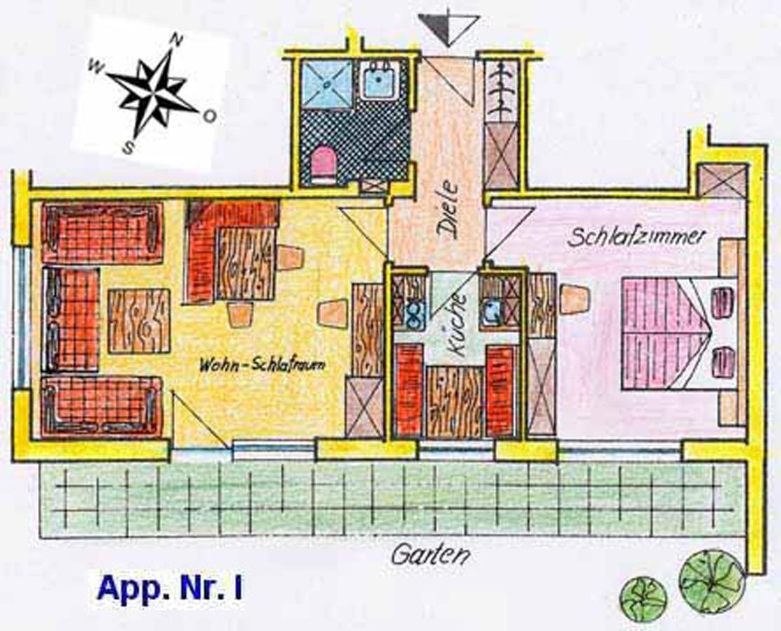 Appartements Oberpefohl Парчинес Номер фото